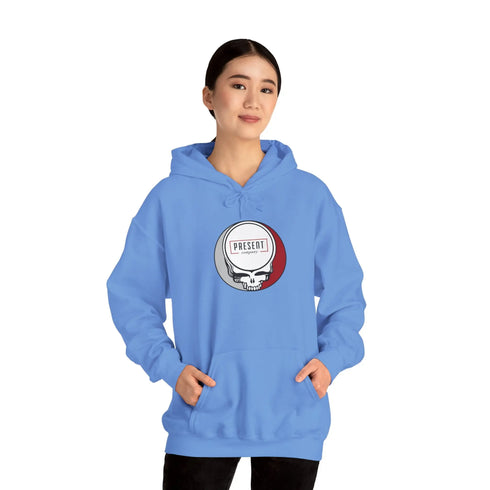 Present Company Steal Your Face Grateful Dead Unisex Hoodie - StealieShop